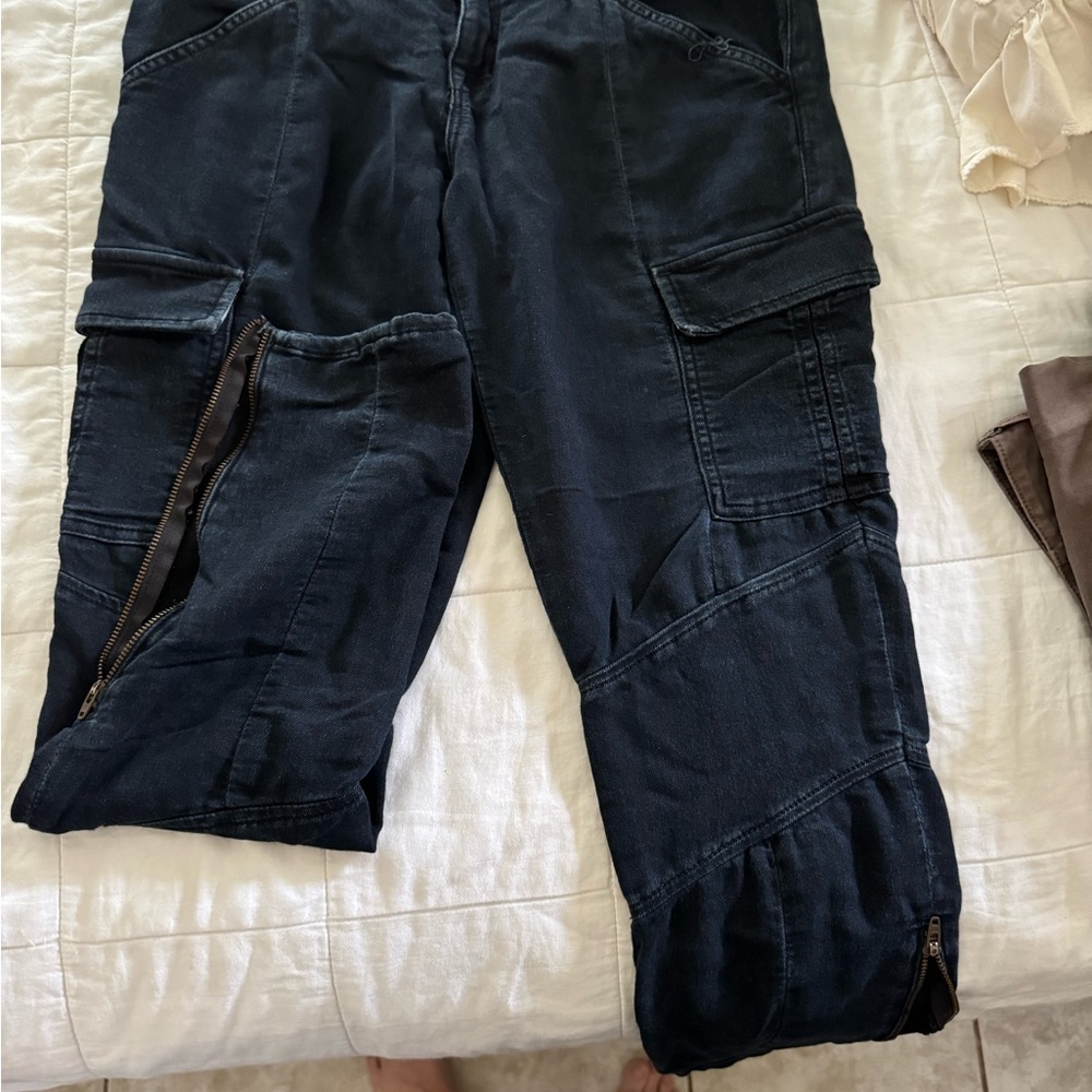 J Brand navy cargo pants size 29